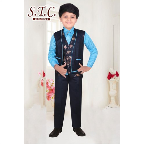 नो फेड किड्स फैंसी वेस्टकोट सूट