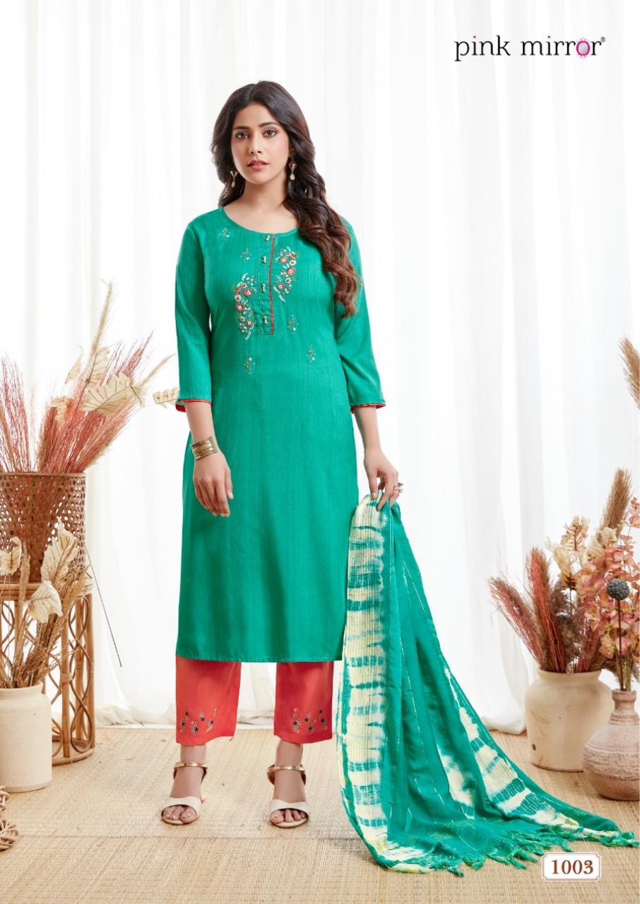 Rayon Palazzo Kurti Set - Finest Grade Rayon With Elegant Embroidery | Customized Size, Washable, No Fade, Dry Clean Only