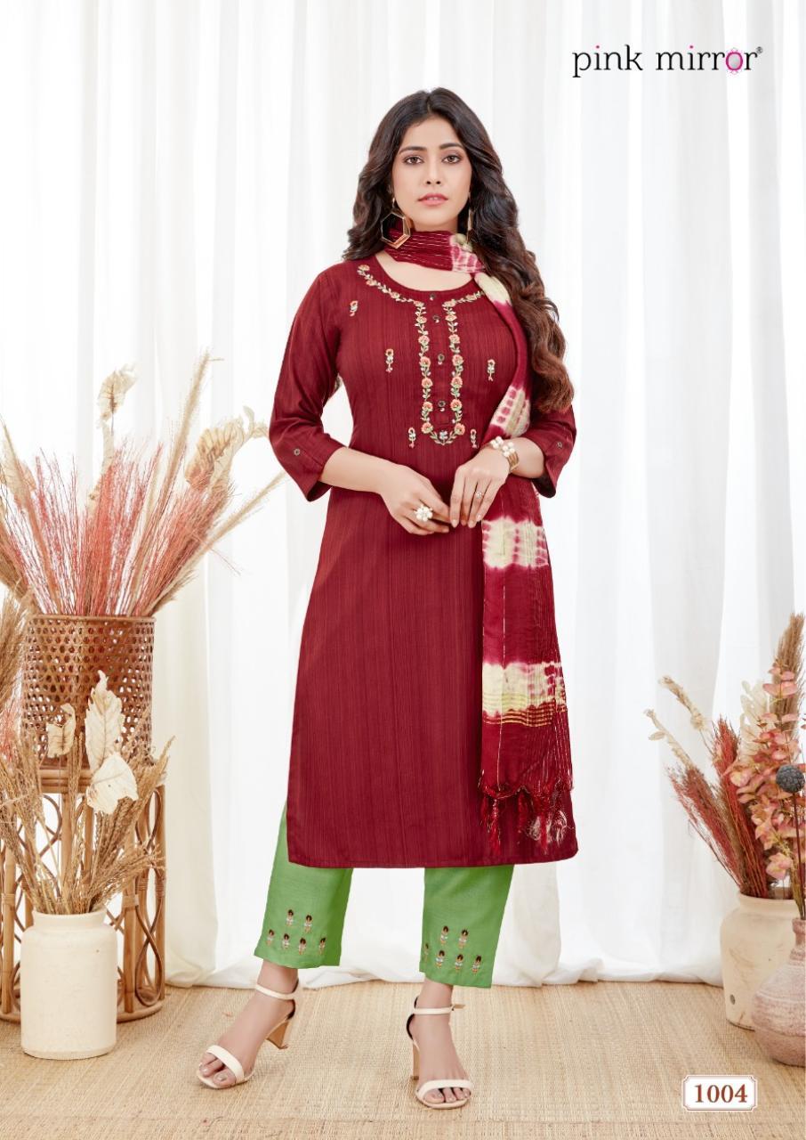 Rayon Palazzo Kurti Set - Finest Grade Rayon With Elegant Embroidery | Customized Size, Washable, No Fade, Dry Clean Only