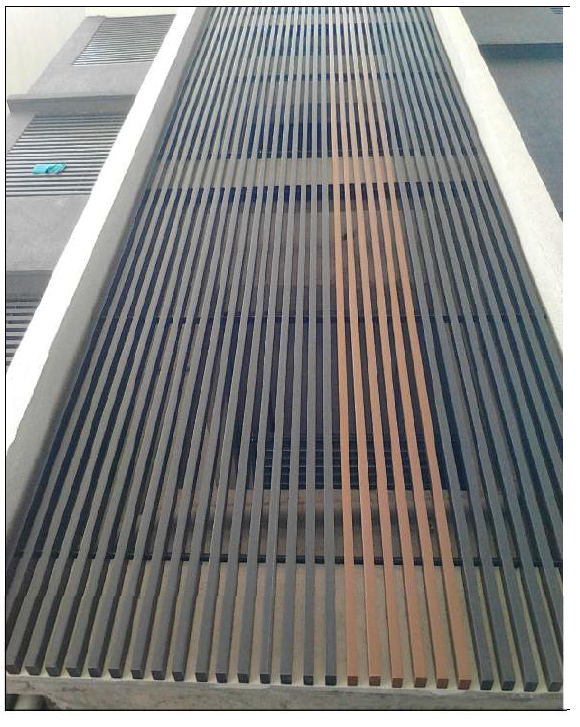 Upvc Duct Louvers - Color: White