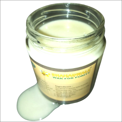 Mustard Crystallized Creamy White Honey - 1kg Glass Bottle | Food Grade, RAW and Cloth Filtered, Premium Quality, 18 Months Shelf Life