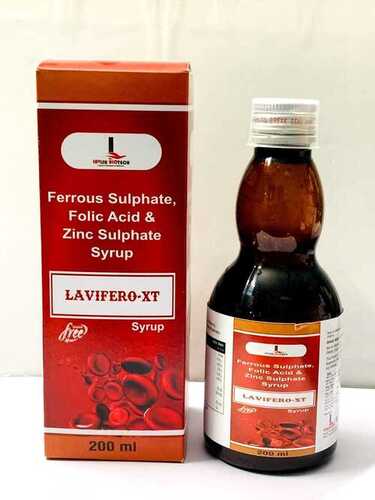 Ferrous Ascorbate & Folic Acid Suspension - 200ml, Sugar Free, Nutritional Support for Anemia and Hemoglobin Boost