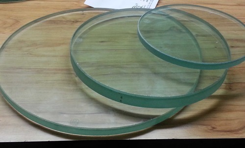 Vmc Toughened Glass Parts - Industrial Grade Toughened Glass, Transparent Finish, Excellent Heat Resistance, Easy Fastening To Machine Tables