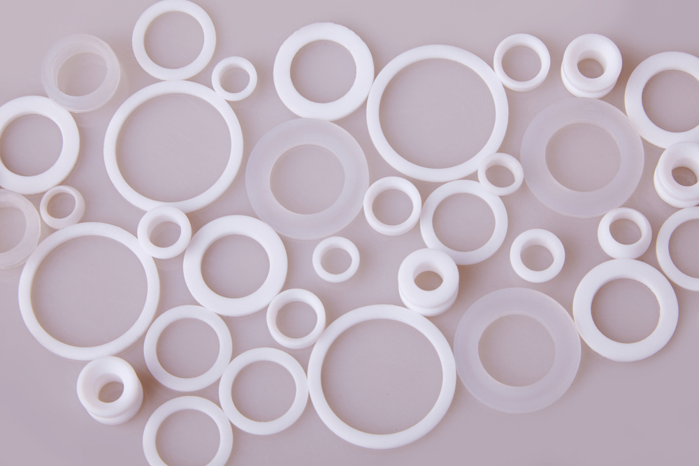 Black White Red Orange Rubber Silicon Gasket