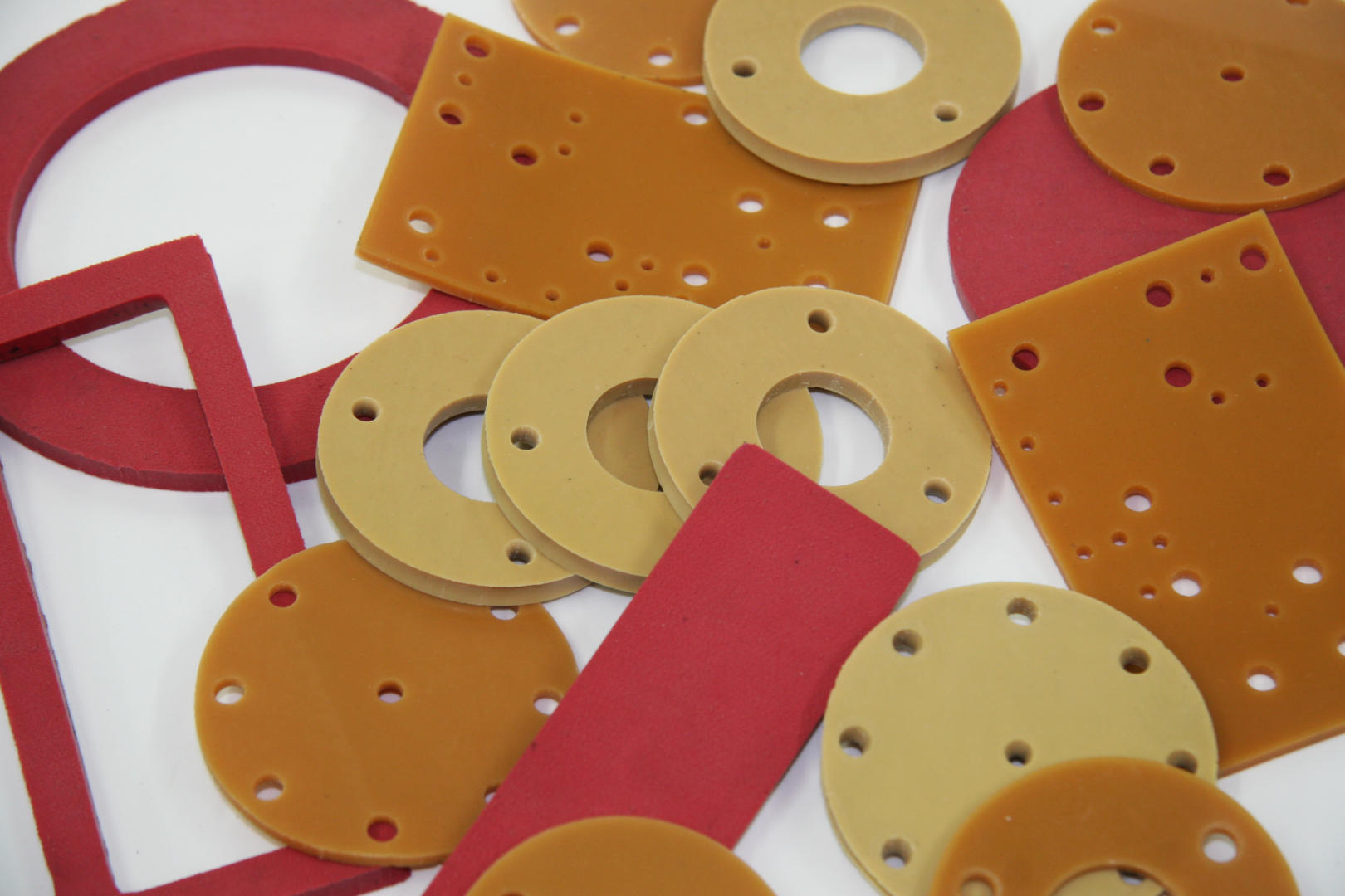 Black White Red Orange Rubber Silicon Gasket