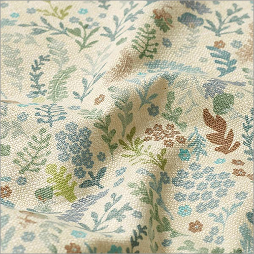 Multicolor Digital Print Curtain Fabric