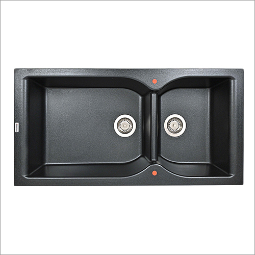 Black Dual Kitchen Sink