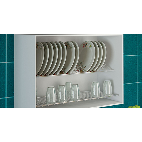Glass Plate Wire Basket