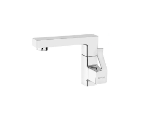 Sink cock with swinging spout (T.M)