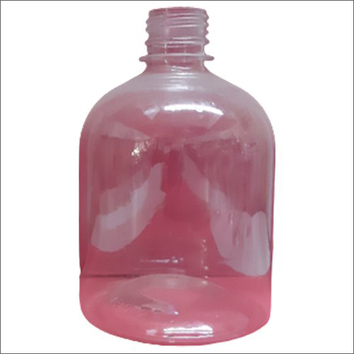 500ml Round Clear Pet Bottle - Plastic, 500ml Capacity, Clear Color | Ideal for Oil Storage, Screw Cap Sealing, Round Shape