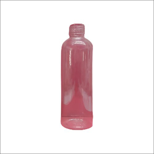 200ml Dom Clear Pet Bottle - Plastic Material, Round Shape, Clear Color | Screw Cap Sealing, Suitable for Oil Industrial Use