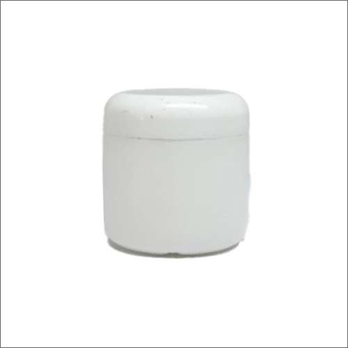 Glass 75Gm White Hdpe Cream Jar