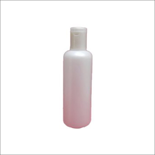 White HDPE Shampoo Bottle - 100ml Capacity | Flip Top Cap, Round Shape, Durable Plastic