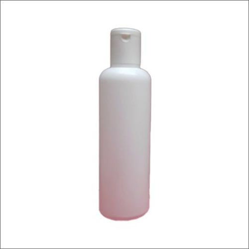 200ml Flip Top Cap HDPE Shampoo Bottle - HDPE Plastic, 200ml Capacity, White Color, Round Shape | Reliable, Durable, Attractive Design