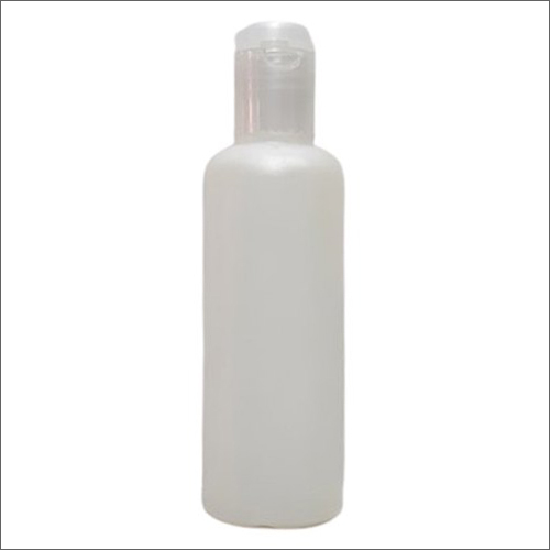 Shampoo Bottle - Plastic Material, 100ml Size, White Color | Flip Top Cap for Precise Dispensing
