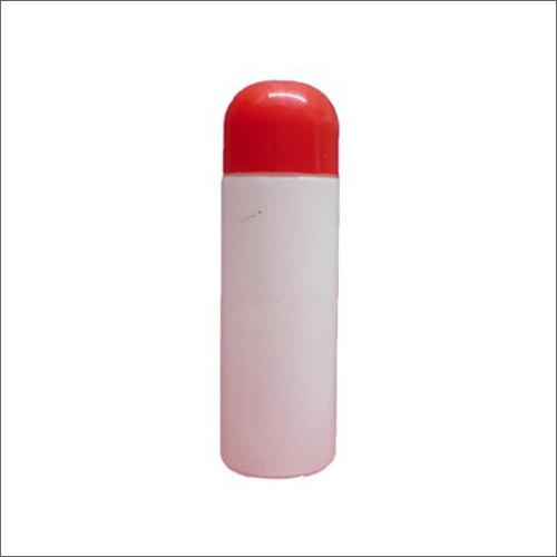 100gm Round Dusting Powder Container - HDPE Material, White and Red Color | Round Shape for Efficient Dispensing and Versatile Use