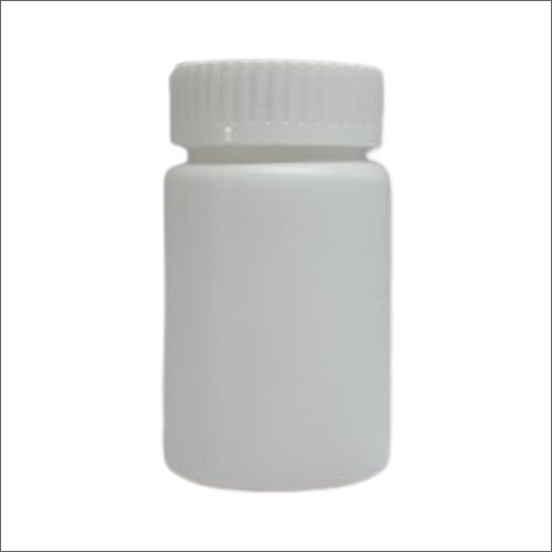 100 CC White HDPE Tablet Container - 100 Tablets, Round Shape, Screw Cap Sealing | Durable HDPE Material, Ideal for Medicinal Storage