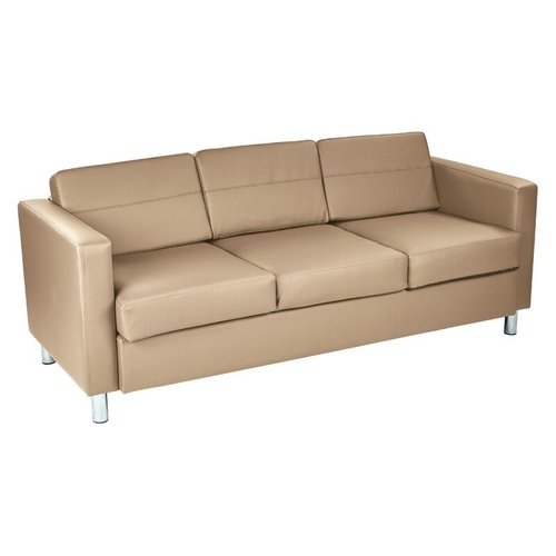 Office Sofa - Leather Material | Stylish Ergonomic Design, Perfect for Modern Workspaces