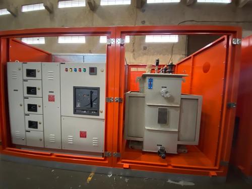 Compact Substation Transformer - High Efficiency Copper Winding, Durable Steel Enclosure, Compact Design with Enhanced Cooling