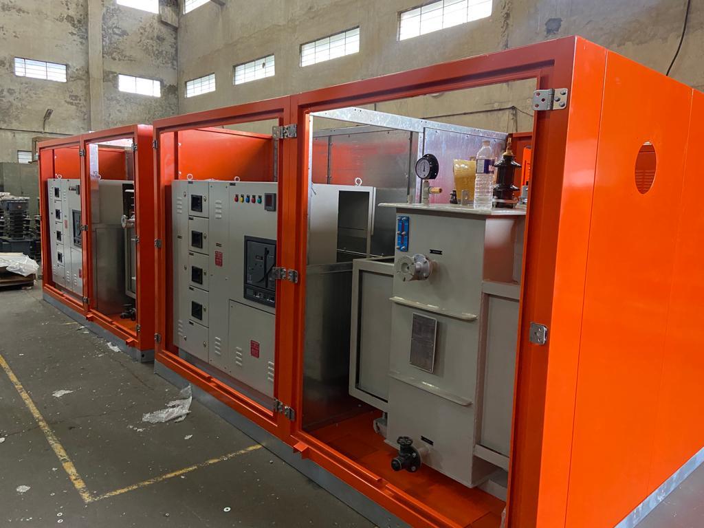 Compact Substation Transformer - High Efficiency Copper Winding, Durable Steel Enclosure, Compact Design With Enhanced Cooling