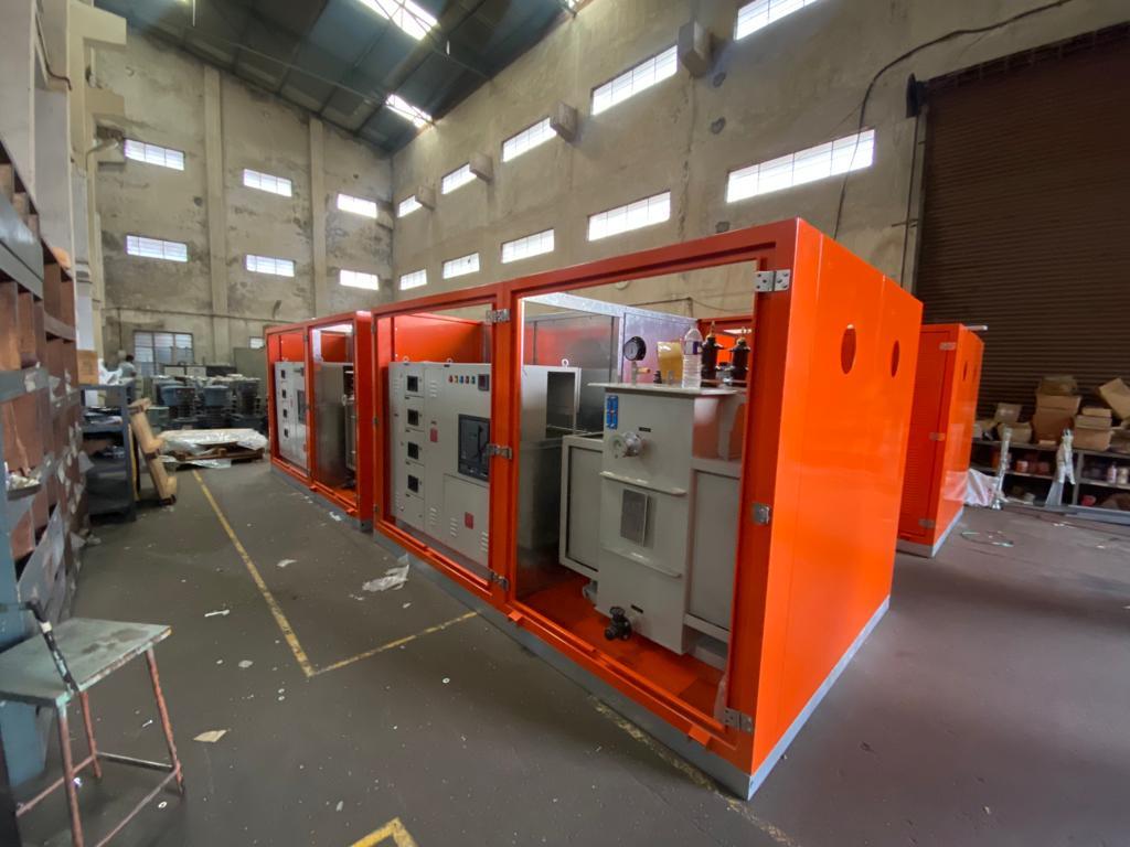 Compact Substation Transformer - High Efficiency Copper Winding, Durable Steel Enclosure, Compact Design With Enhanced Cooling