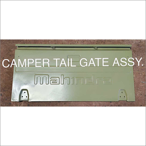 Sheet Metal Camper Tail Gate Assembly