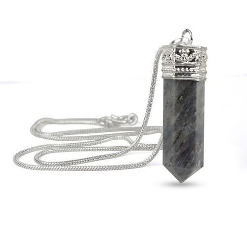 ब्लू एवेंट्यूरिन सिंगल पॉइंट पेंडेंट