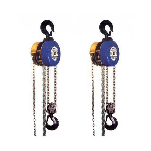 Indef Chain Pulley Block - Manual Chain Hoist, Lifting Capacity Up to 3 Tons, Max. Height 12 Meters | Durable, Portable, Lightweight Design with Fixed Rotation