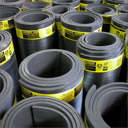 Rubber Belt - Durable and Flexible Rubber, Smooth Surface Finish, Classic Black Color | Ideal for Industrial and Mechanical Applications