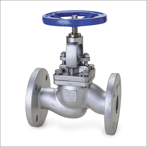 Globe Valve - Stainless Steel, Customizable Port & Valve Size, High-Pressure Capability, Manual Operation, Metal-to-Metal Sealing, Bolted Bonnet