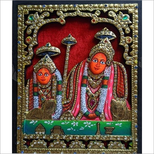 Kaila Devi Painting Size: 16x20 Inches