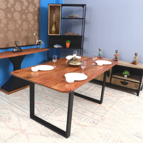 Handmade U Shape Dining Table