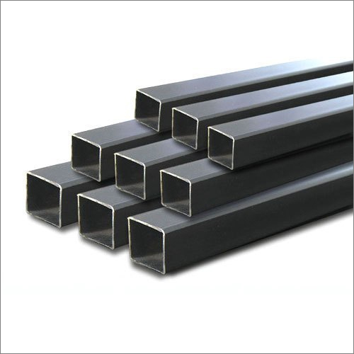 Square Pipes - Mild Steel, Round Shape, Black Color | Versatile Solutions for Structural Applications and Industrial Uses