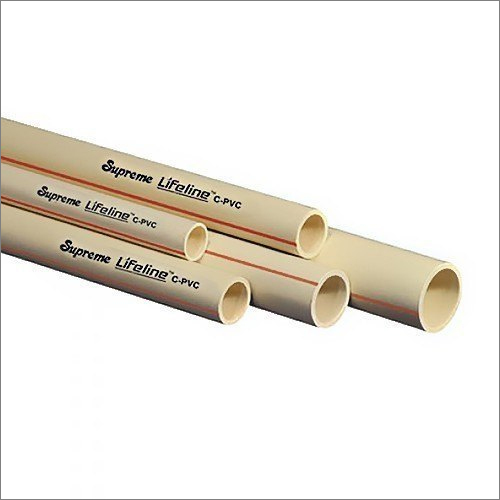 Supreme Lifeline Cpvc Pipe - Length: 6 Meter (M)