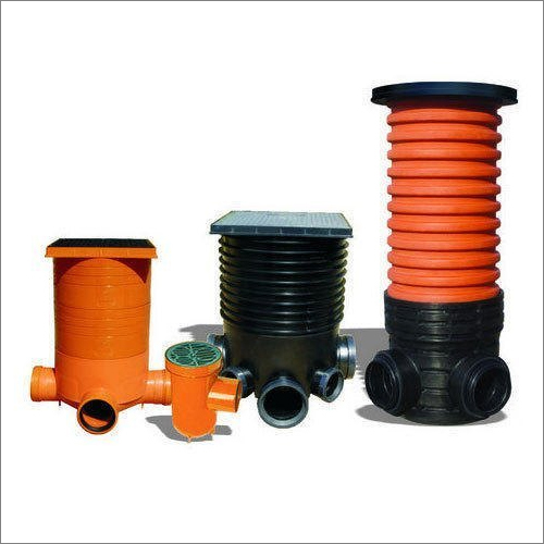 Supreme NU-Drain Fitting And Accessories - PVC Material, Round Section Shape, Bright Orange Color | Durable and Versatile Fitting Solutions