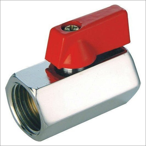 Chutki Ball Valve - Brass, 10-32 mm | Industrial Use, Durable Design, Corrosion Resistant, High Performance