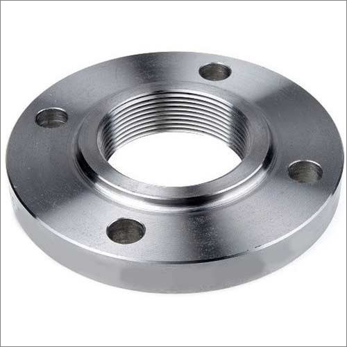 Threaded Flange - Various Materials, 1/2" Round Shape | Versatile for Diverse Applications, Reliable and Durable Design