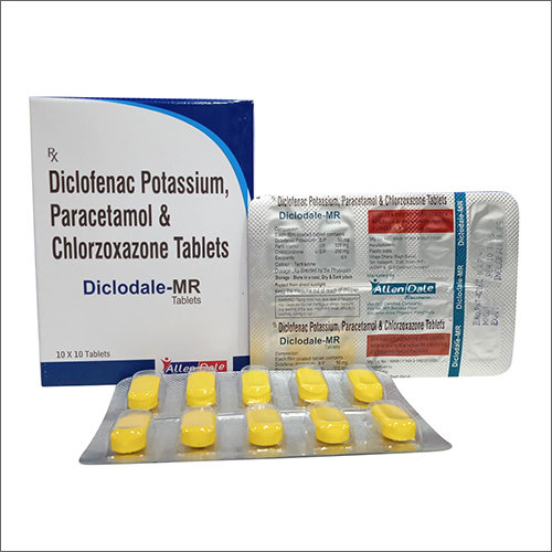 Diclofenac Potassium Paracetamol and Chlorzoxazone Tablets