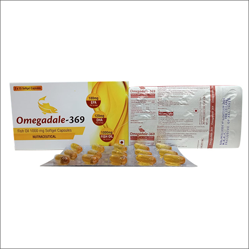 1000mg Fish Oil Softgel Capsules