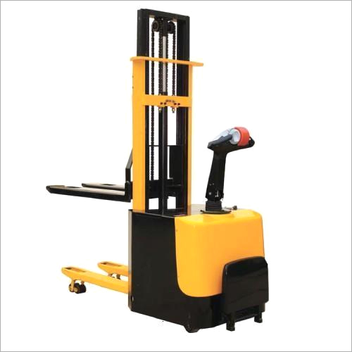 Yellow Battery Operated Stacker
