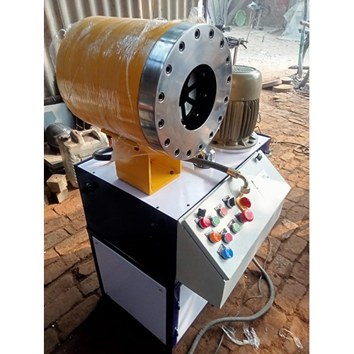 Commercial Hose Pipe Crimping Machine - Color: White