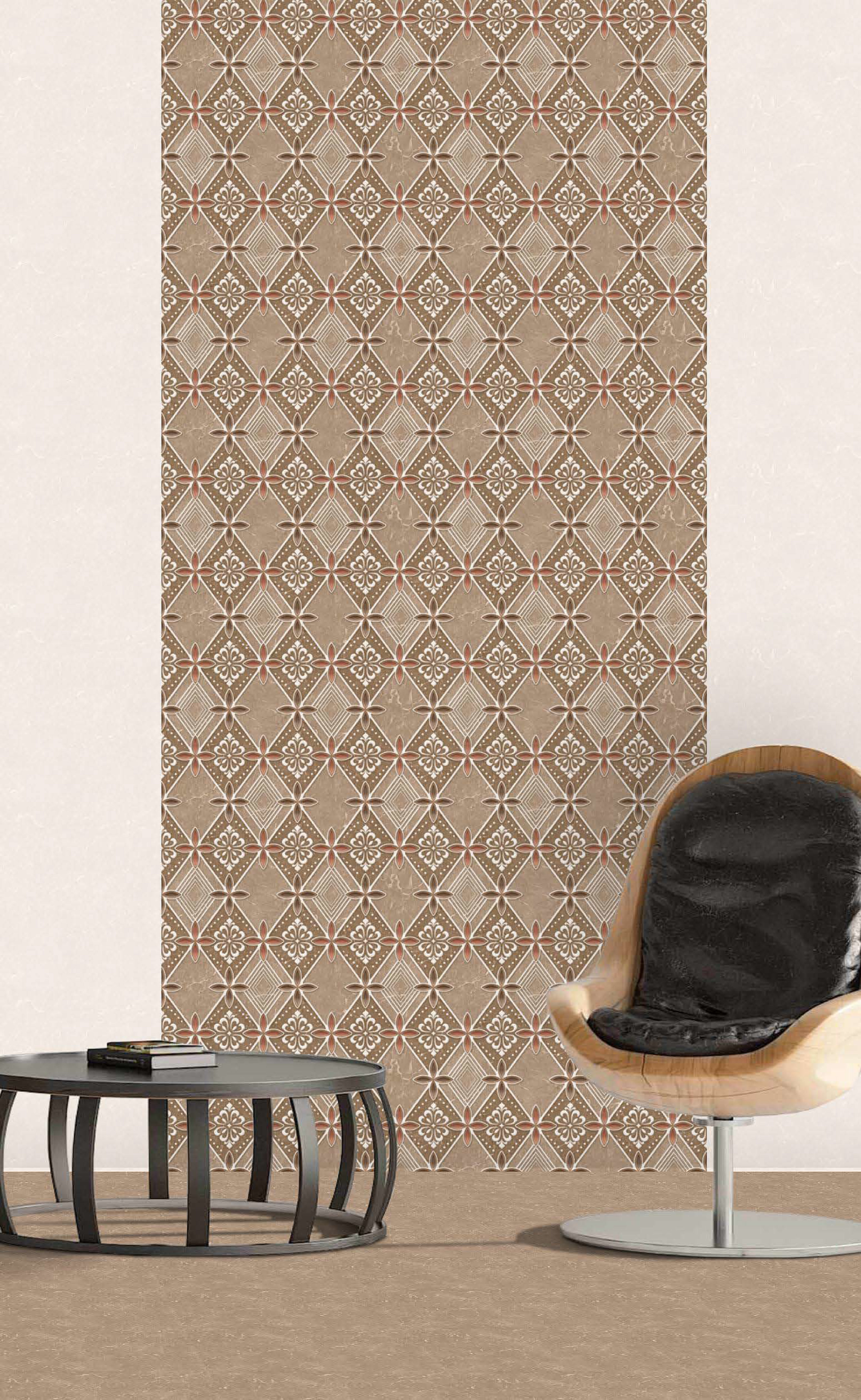 Glossy 10 - Ceramic Tiles 12x18 | Multi Color, Acid Proof, Waterproof, Flatness 6-8mm, Vitrified Technique, Ideal For Bathroom & Kitchen