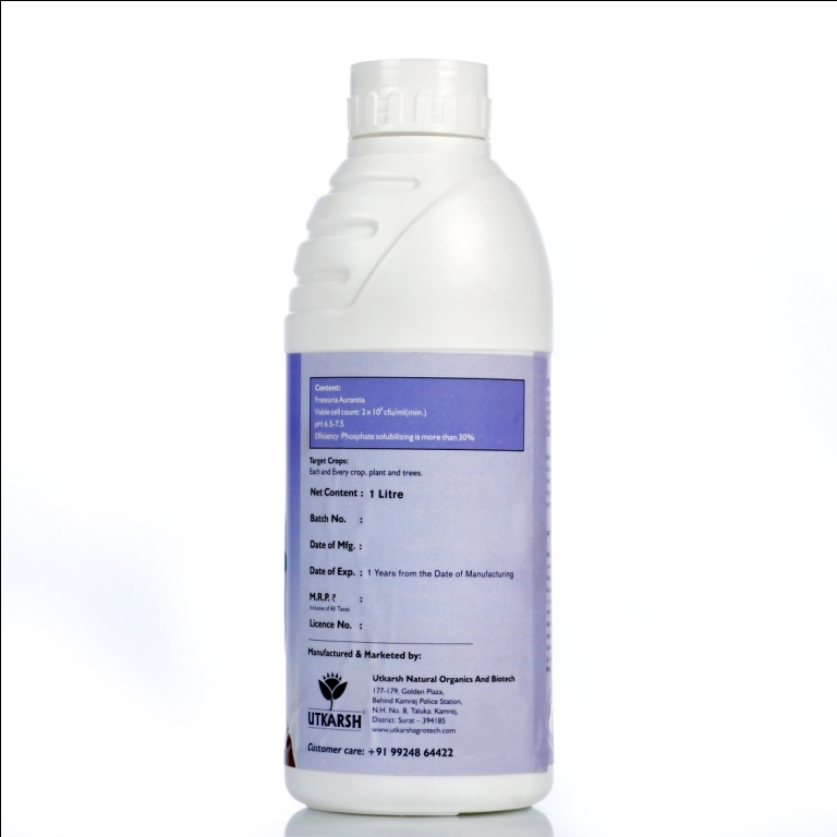 Utkarsh Potaz (Potassium Solubilizing And Mobilizing Bacteria - Ksb/kmb) Bio Fertilizers Application: Agriculture