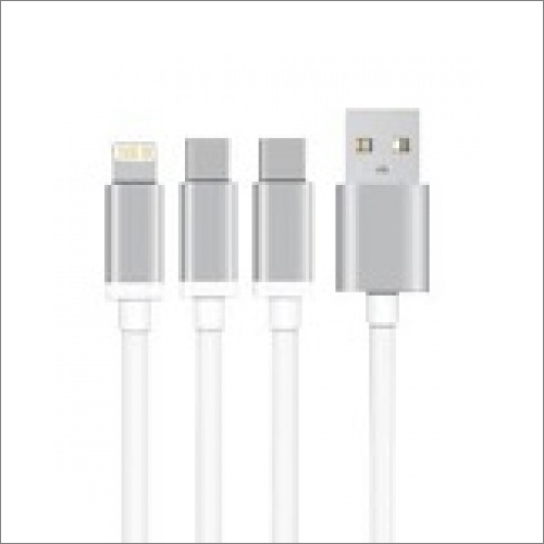 व्हाइट चार्जिंग केबल