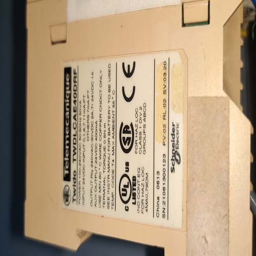 Schneider Telemecanique Twdlcae40drf Twido Compact Plc Drive - Compact Design, High-performance Functionality, User-friendly Interface, Reliable Control Solutions