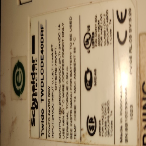 Schneider Electric Twdlcde40drf Twido Plc Drive