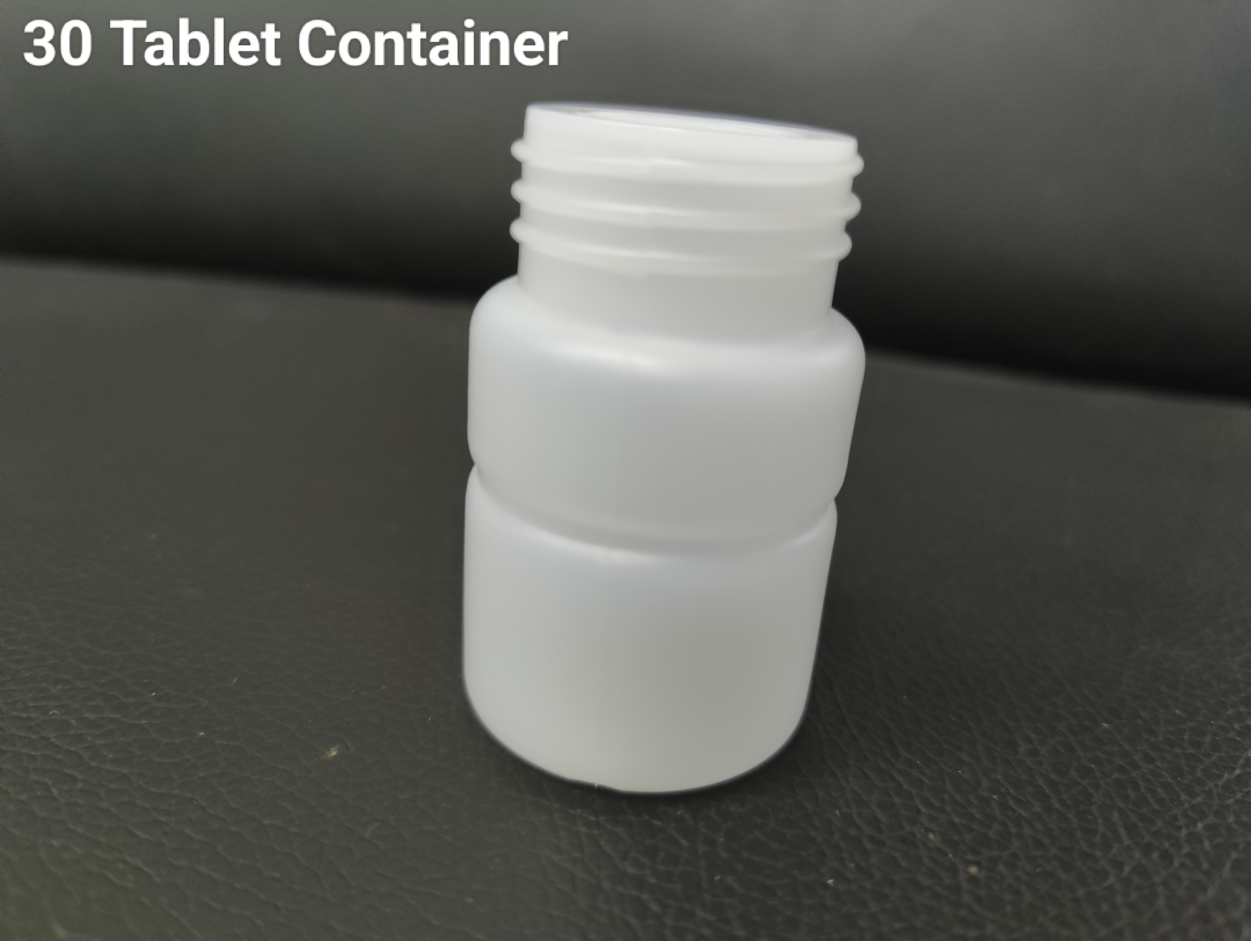Hdpe Tablet Container 30 Tablets Capacity: 30cc Pcs/min