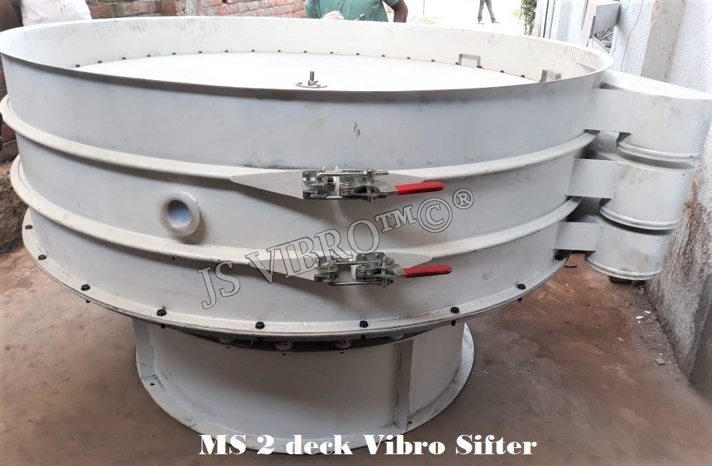 Powder Screening Machine - Mild Steel, 800-1000 Kg/hour Capacity, Automatic, Plc Control, Ozone Generator, Uv Sterilizer