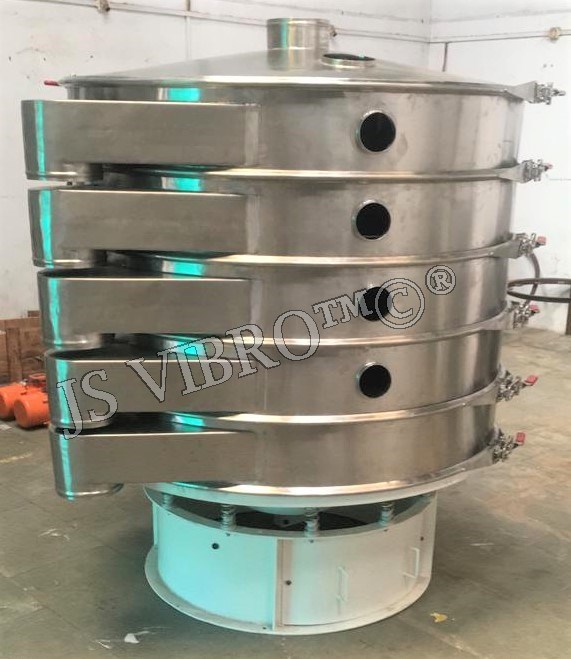 Flour Vibro Sifter Capacity: 50 Kg To 4 Tan Ton/day
