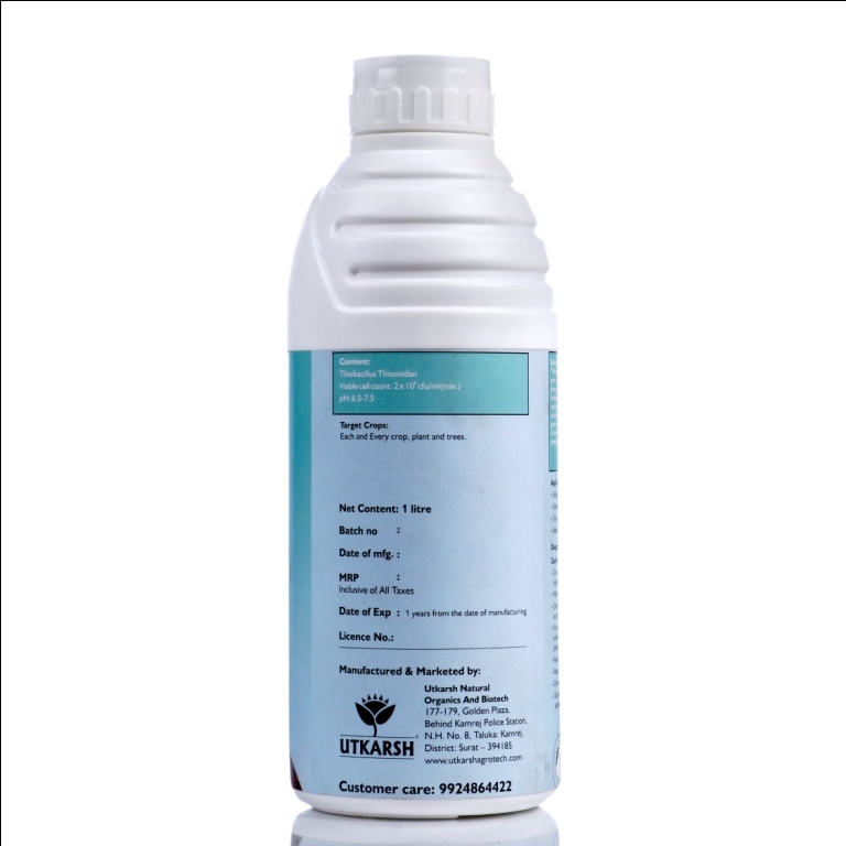 Utkarsh Sulphoz (Sulphur Solubilizing Bacteria - Ssb) Application: Agriculture